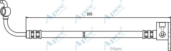 APEC BRAKING Тормозной шланг HOS3643